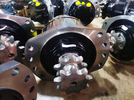 Rexroth MCR05 Hydraulic Wheel Motor Low Speed High Torque with Brake, Dual Speed Control