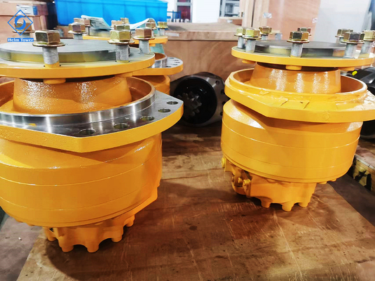 Helm Tower Replace Poclain Ms18 Hydraulic Drive Radial Piston Shaft Motor Single Double Speed