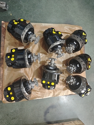 हाइड्रोलिक ऑयल मोटर पावर में 18-22 KW आउटपुट पावर ऑर्बिट हाइड्रोलिक मोटर के साथ Rexroth MCR SERIES का प्रतिस्थापन