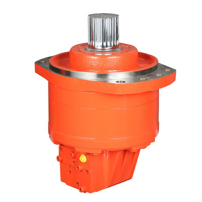 Low Speed High Torque Hydraulic Wheel Motor Cast Iron High Strength Material Ensures Longevity And Stable Performance