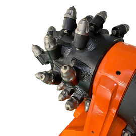 70 Kw Excavator Rotary Cutter , Drum Head Cutter For Carterpillar Excavator HDC18 HDCE18