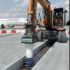 250KGS Hydraulic Drum Cutter HTC08 HTCE08 High Efficiency For Cutting Of Tunnel Profiles