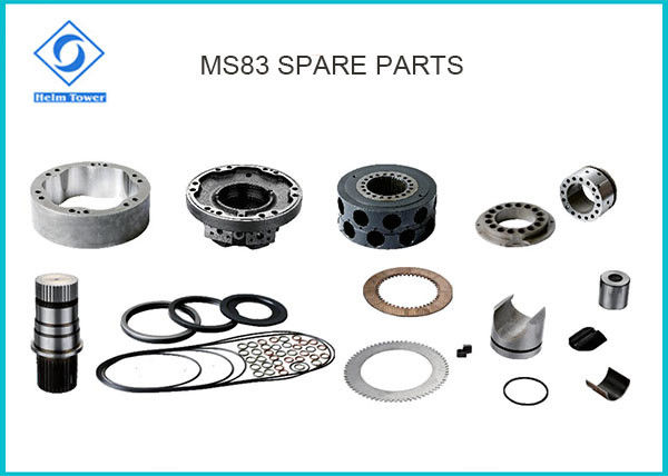Low Speed Hydraulic Motor Spare Parts Adapter High Torque Poclain MS83 Series