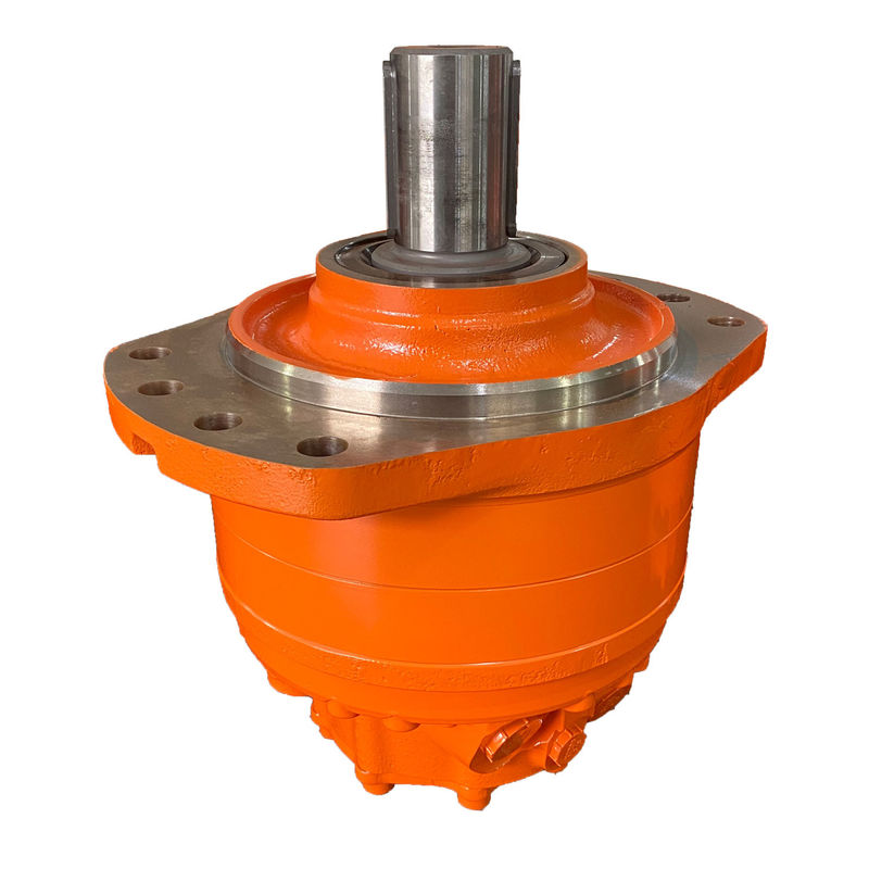 Low Speed High Torque Hydraulic Piston Motor Steel Material 1 Year Warranty