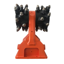 Rock Grinder Horizontal Hydraulic Drum Cutter HDC18 For Hyundai / Volvo Excavators